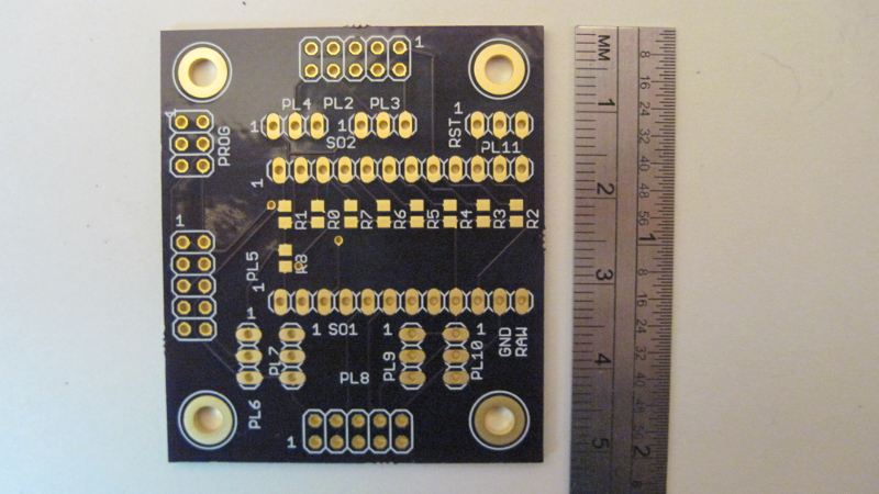 Bare MIO Board, Top Side