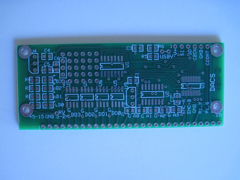 Photo of Blank DACS Circuit Board