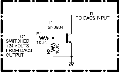 Schematic of DACS Output Monitor