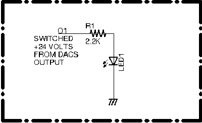 Schematic of Output Indicator