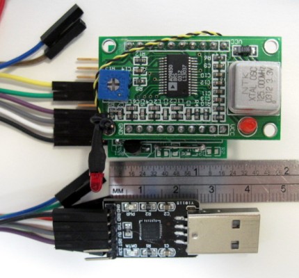 Photo of DSYS1 Assembly & USB/Serial Adapter