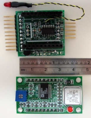 Photo of DSYS1 System and DDS Boards
