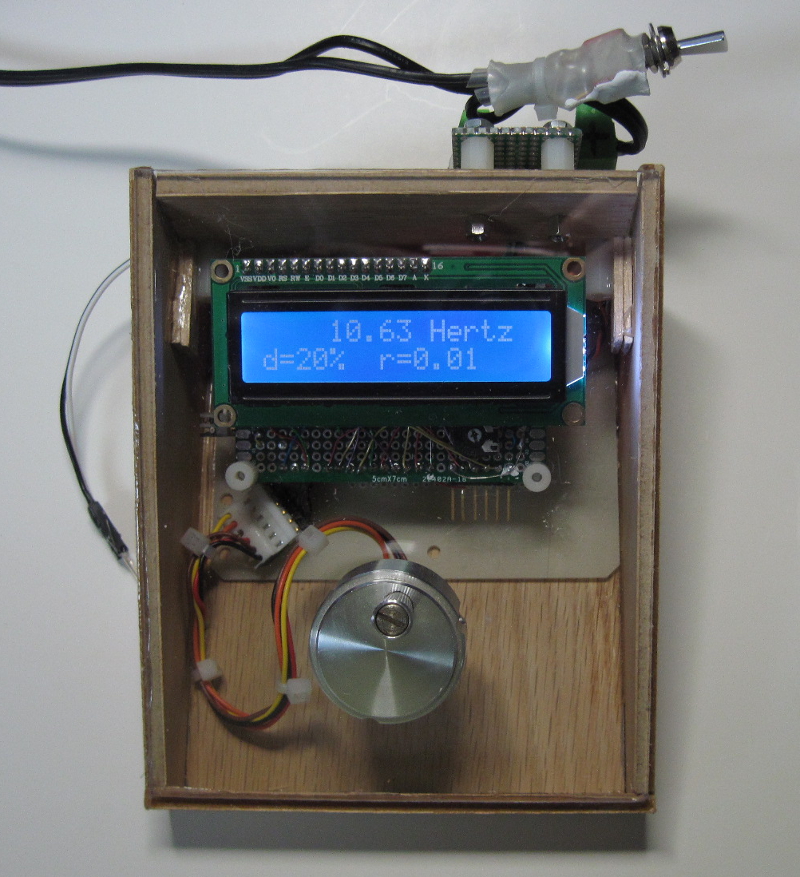 Photo of Assembled Stroboscope